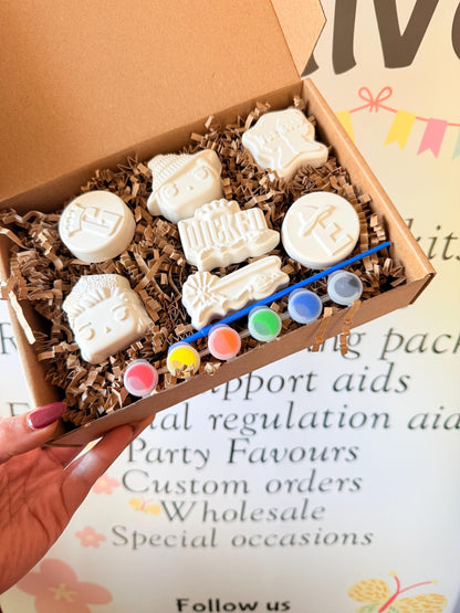 Magical Inspired Paint Your Own Craft Kit | Kids Painting Activity Box | Handmade Creative Gift