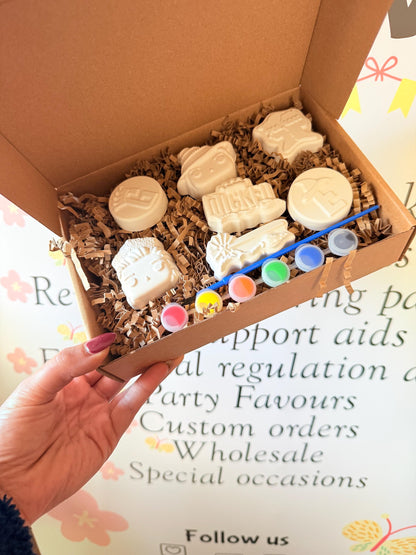 Magical Inspired Paint Your Own Craft Kit | Kids Painting Activity Box | Handmade Creative Gift