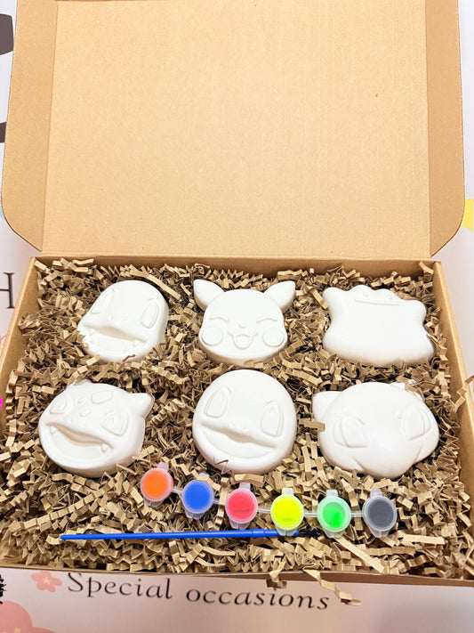 Fantasy Creature Paint Your Own Craft Kit | Adventure Character Painting Activity Box | Handmade Creative Gift