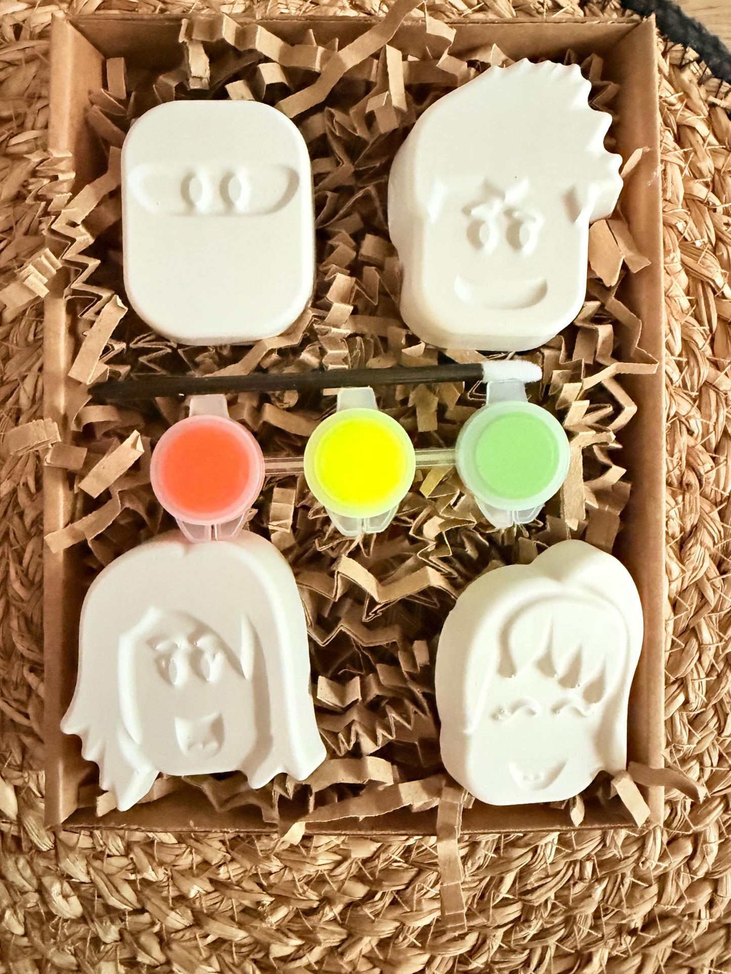Gaming Character Paint Your Own Craft Kit | Block Style Painting Activity Box | Handmade Creative Gift