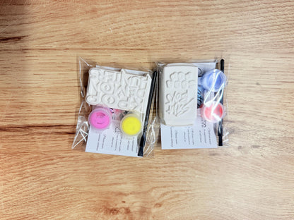 K-Pop Inspired Paint Your Own Party Favour | Korean Pop Craft Kit | Mini Plaster Painting Gift for Tweens & Teens