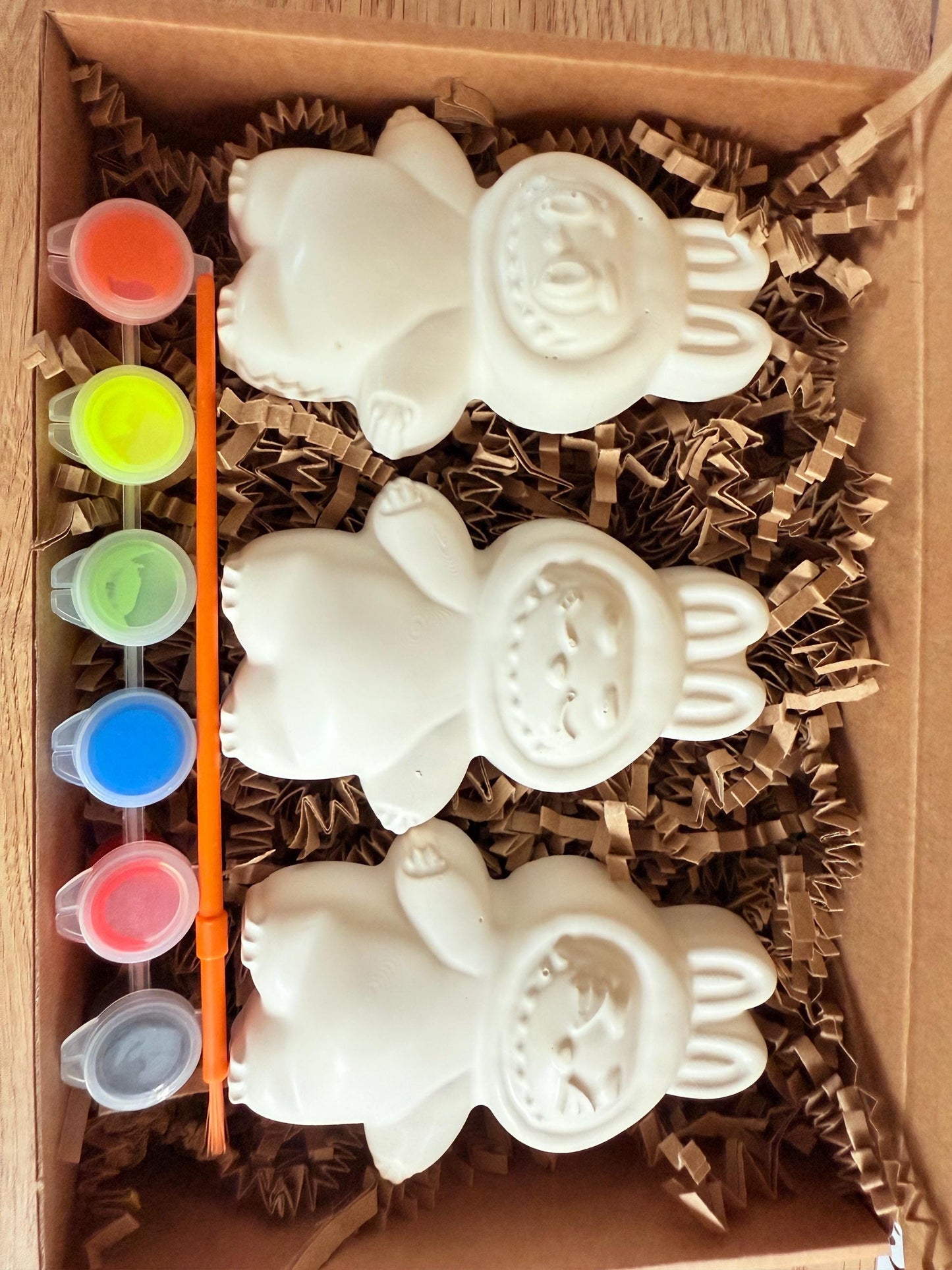Cute Monster Paint Your Own Craft Kit | Designer Toy Inspired Painting Activity Box | Handmade Creative Gift