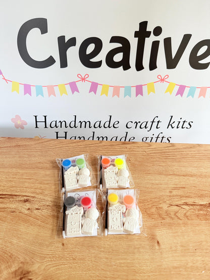 Football Paint Your Own Party Favours | Sports Craft Activity Kit | Kids Party Bag & Team Gift