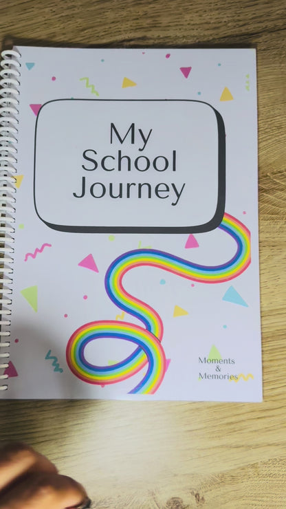 ✨ Capture Special School Moments – A4 Keepsake Journal ✨ with special double pocket hug